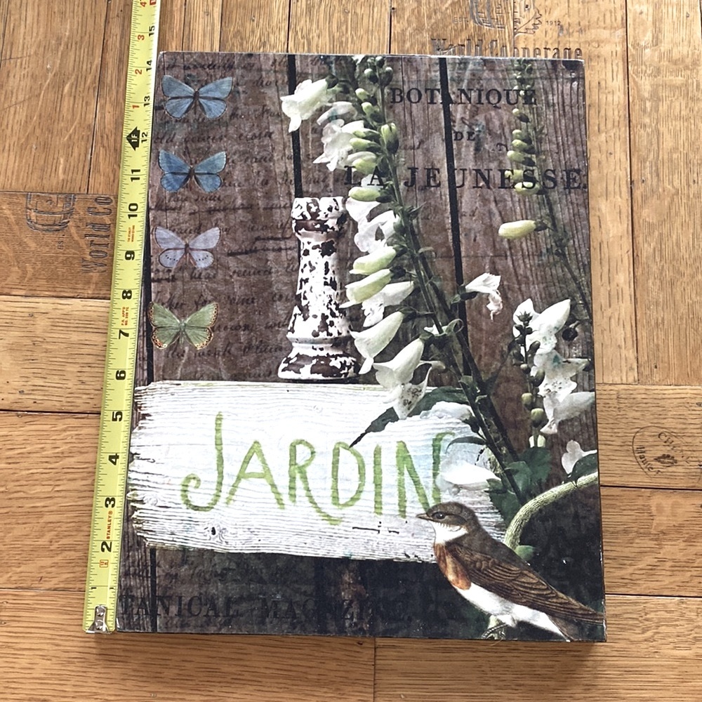 Handmade Jardin Wooden Wall Hanging